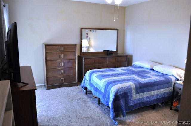 bedroom featuring carpet floors