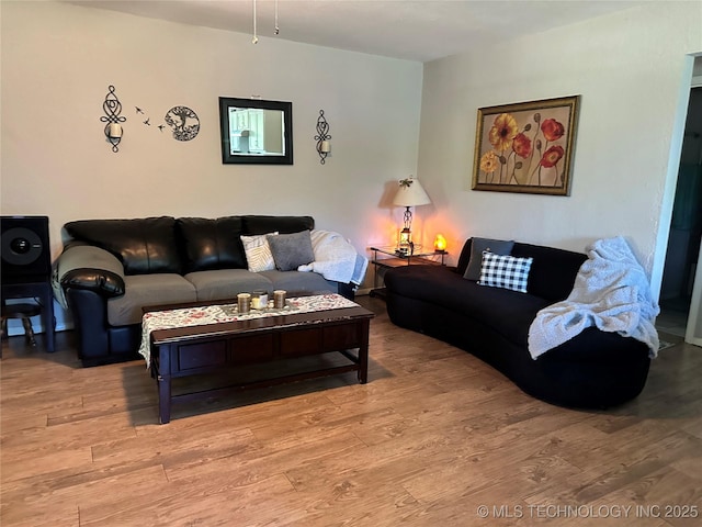 65663 S 336th Rd, Chouteau, OK 74337 - living area featuring light wood finished floors