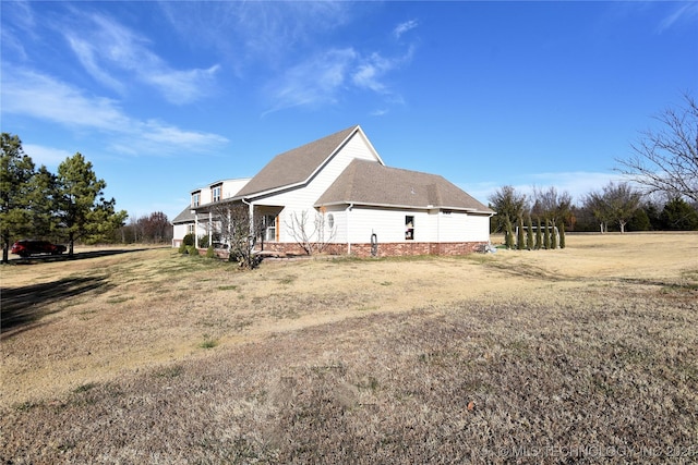 view of side of property