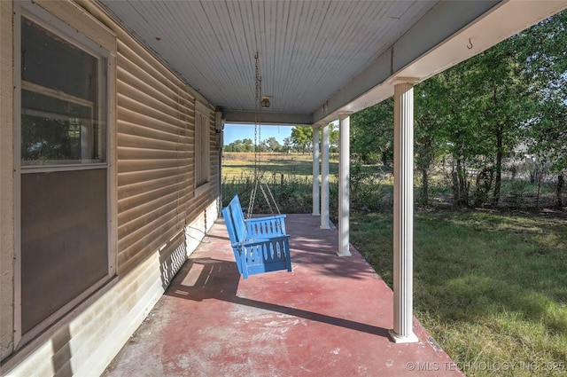 view of patio