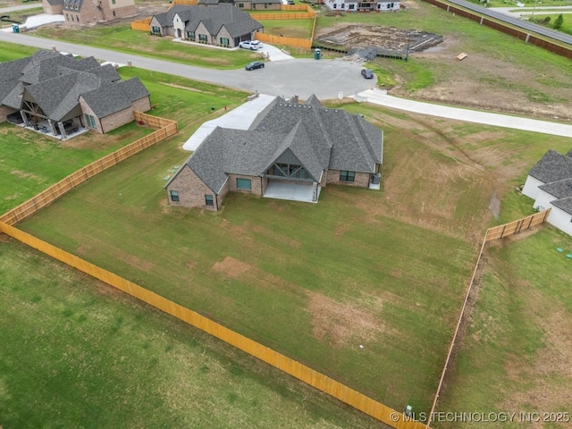 aerial view