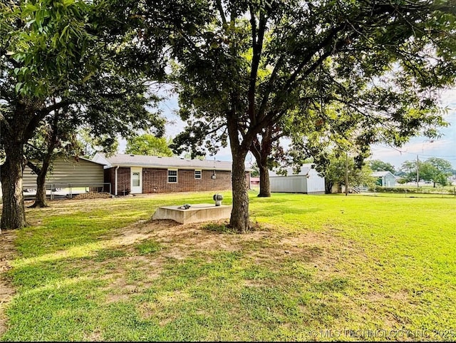 view of yard