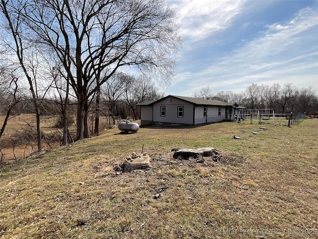 view of yard