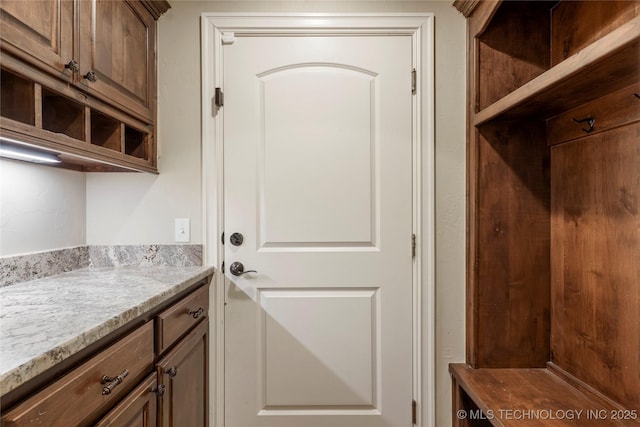 view of mudroom