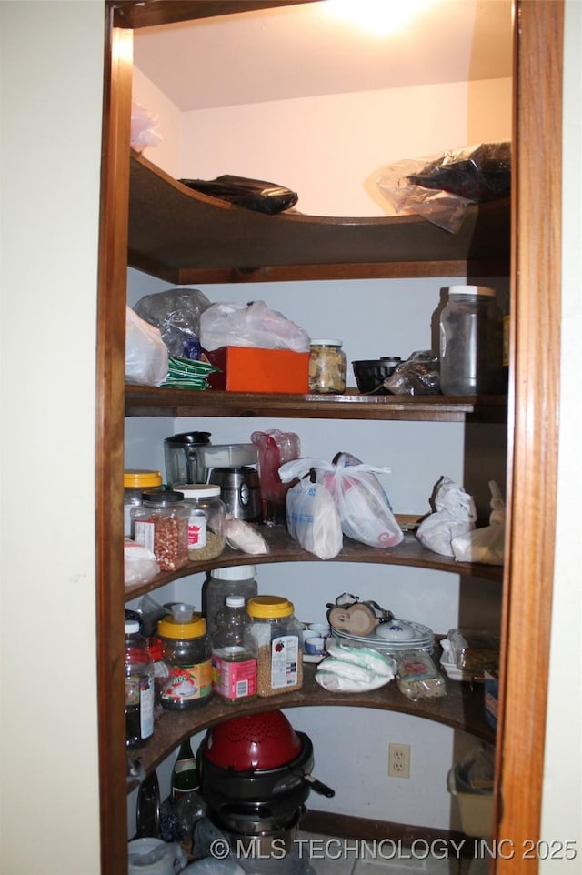 view of closet