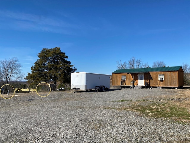 view of manufactured / mobile home