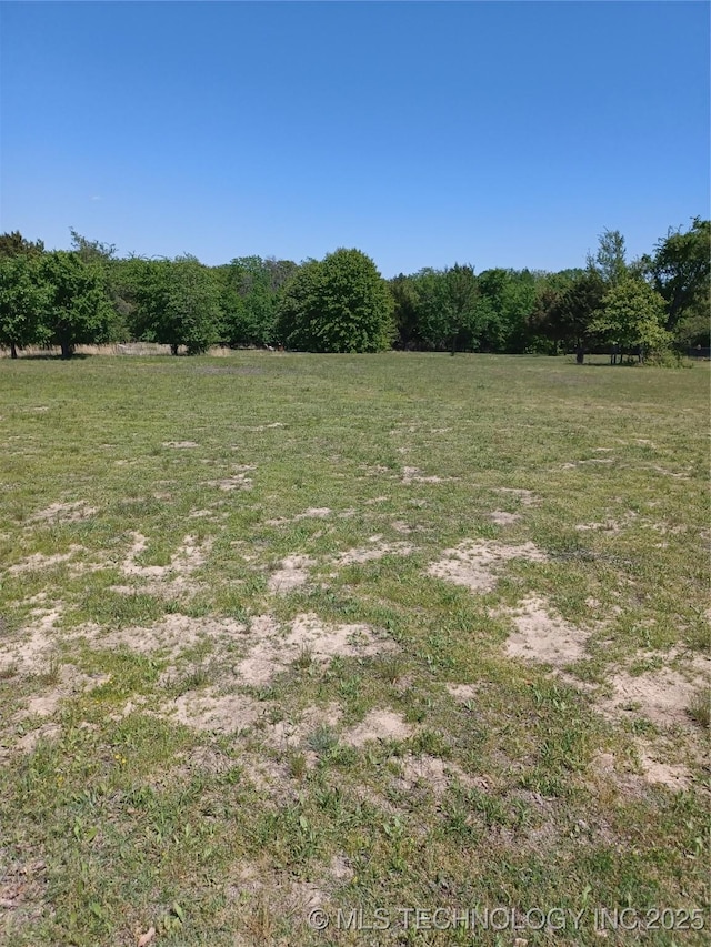 116965 S 4164, Eufaula, OK 74432 - view of yard with a rural view
