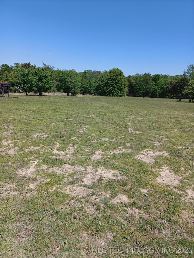 116965 S 4164, Eufaula, OK 74432 - view of yard with a rural view