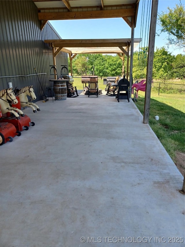 116965 S 4164, Eufaula, OK 74432 - view of patio / terrace