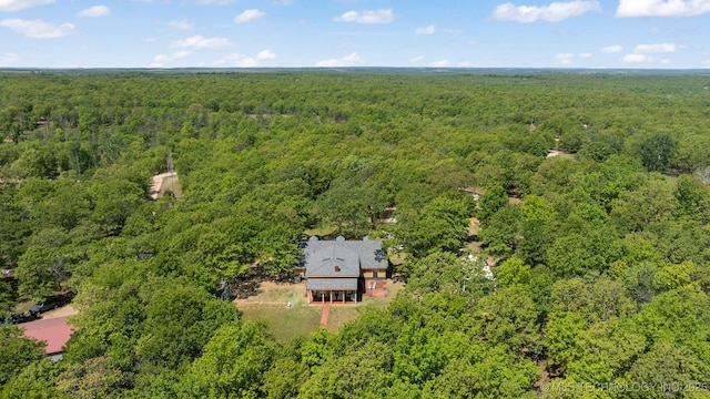 448 Springview Dr, Skiatook, OK 74070 - view of subject property featuring a forest