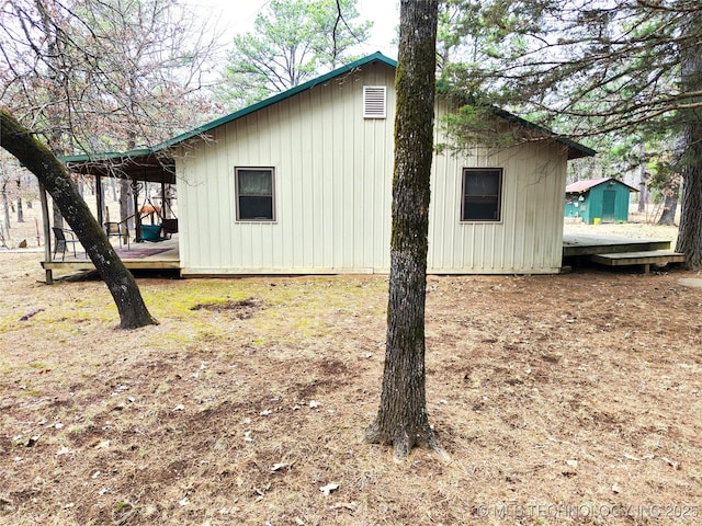 view of home's exterior