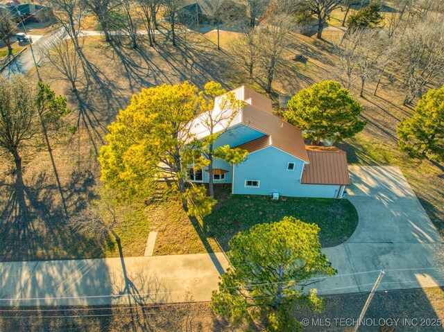 bird's eye view