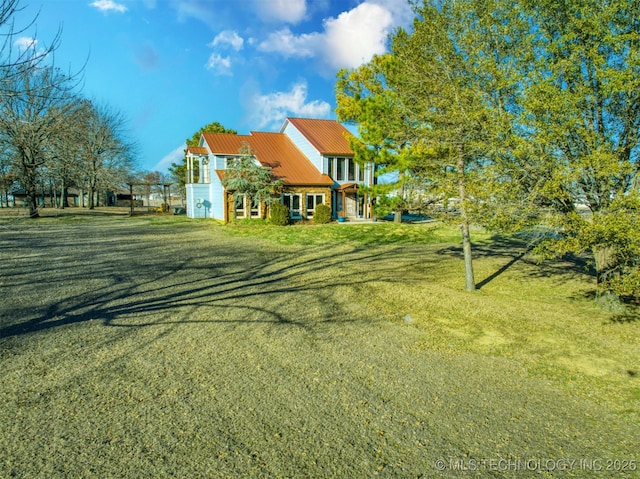 view of yard