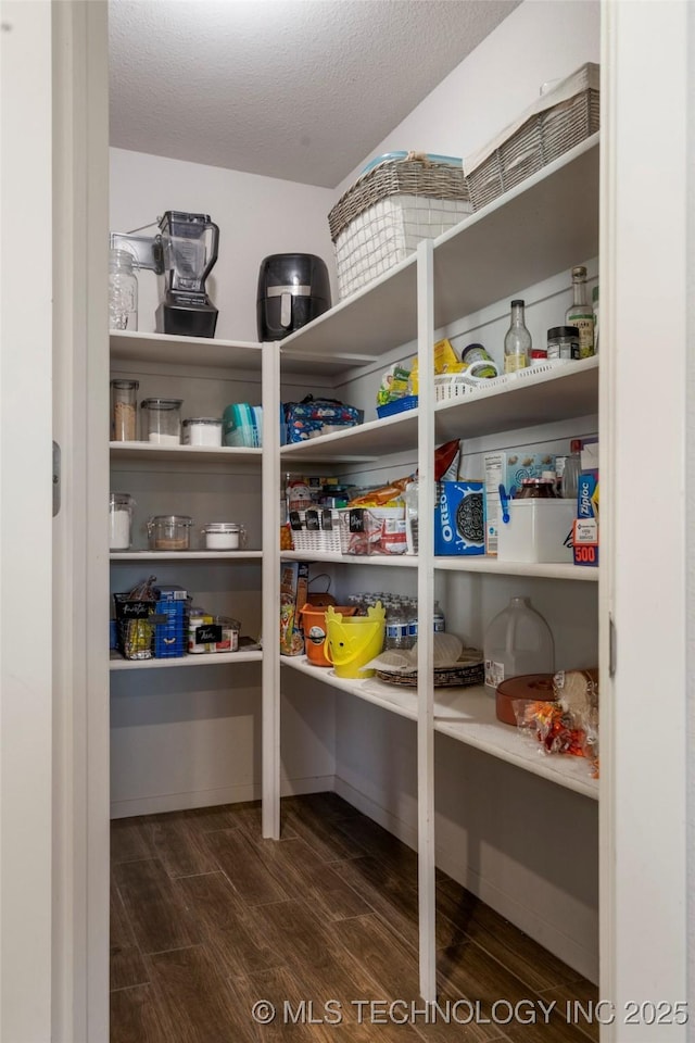 view of pantry