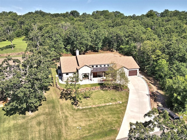 8890 S 39th W Ave, Tulsa, OK 74132 - view of subject property featuring a forest