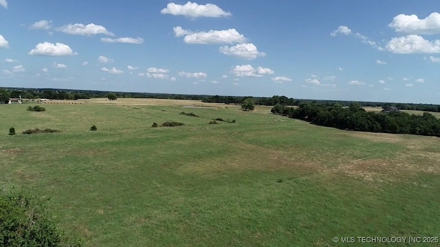 view of nature with a rural view