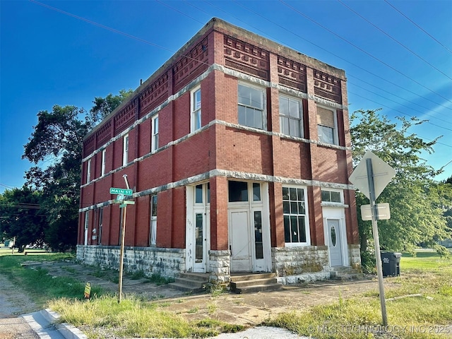 view of property with entry steps