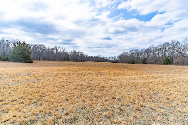 view of nature with a rural view