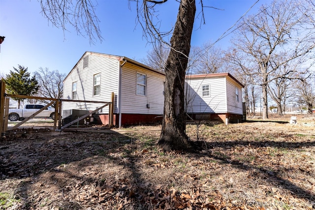 view of side of home