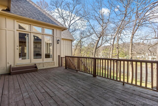 11630 S Fulton Ave, Tulsa, OK 74137 - view of wooden terrace
