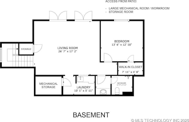 11630 S Fulton Ave, Tulsa, OK 74137 - room layout
