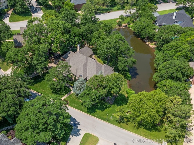 11630 S Fulton Ave, Tulsa, OK 74137 - aerial overview of property's location with a large body of water