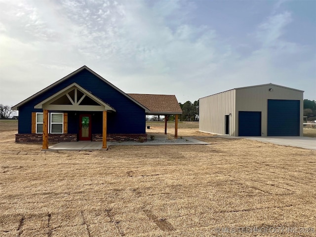 view of outbuilding featuring an outbuilding