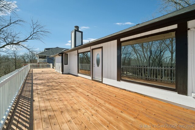 9435 S 33rd W Ave, Tulsa, OK 74132 - view of deck