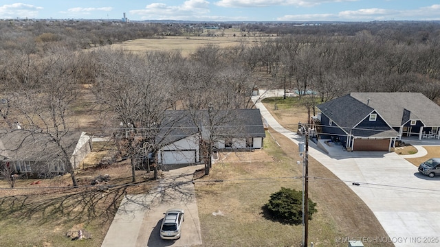 9435 S 33rd W Ave, Tulsa, OK 74132 - aerial view of property and surrounding area