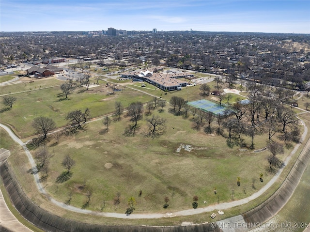 drone / aerial view