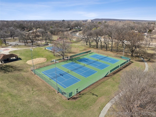 aerial view