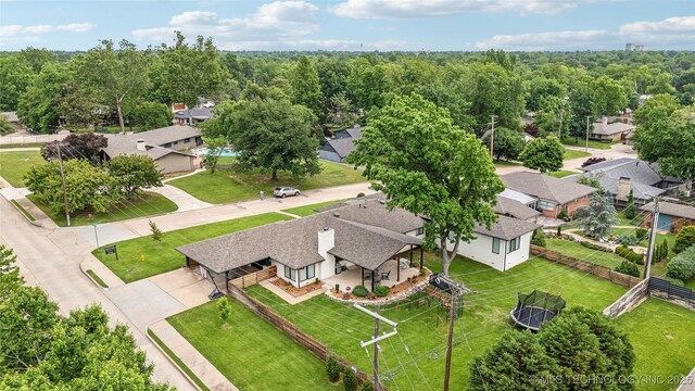 2808 E 37th Pl, Tulsa, OK 74105 - aerial view of residential area