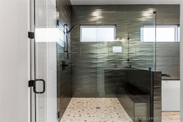 full bath featuring a stall shower