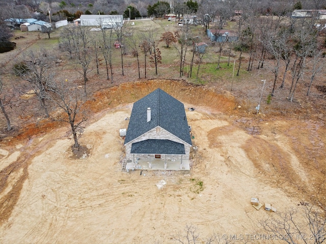 7890 N Oak Dr, Beggs, OK 74421 - aerial view