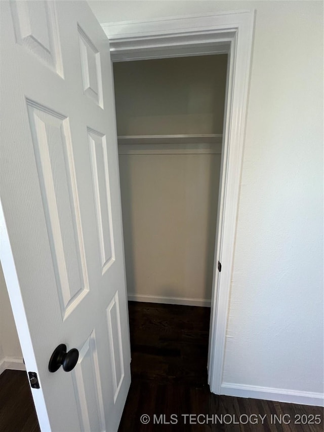 view of closet