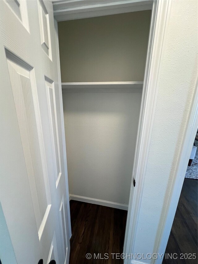 view of closet