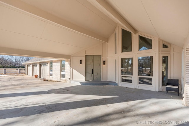 view of property entrance