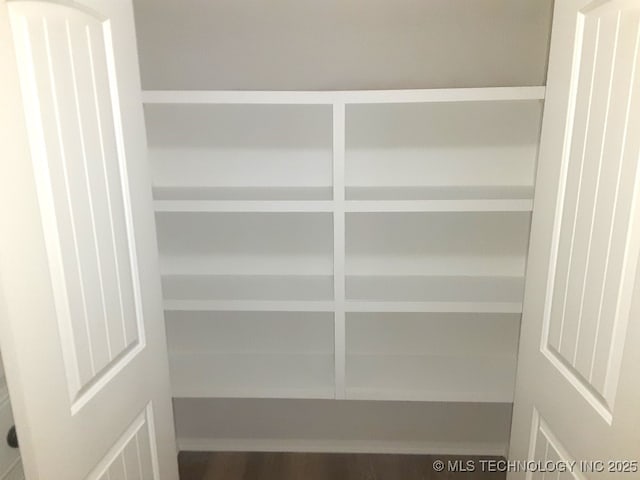 view of closet