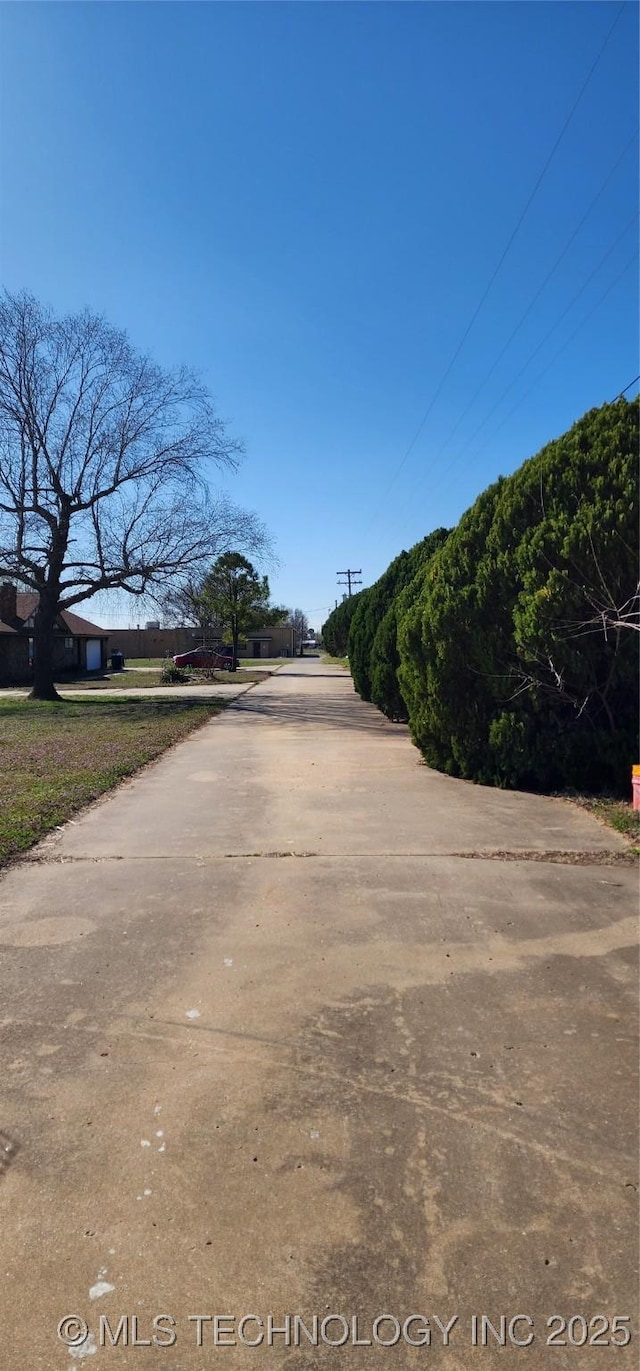 view of street