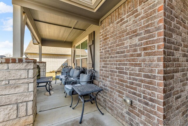3838 E 144th St S, Bixby, OK 74008 - view of patio / terrace