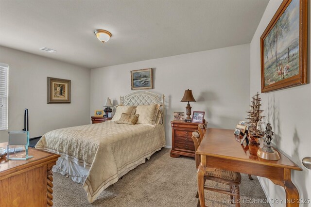 3838 E 144th St S, Bixby, OK 74008 - bedroom with light carpet and an office area