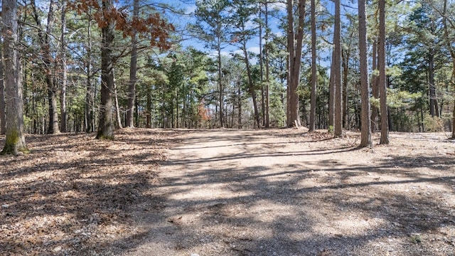 view of road