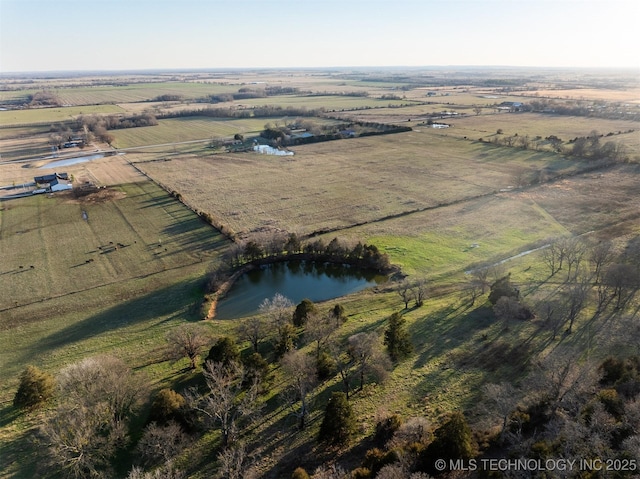 49721 E 95th Rd, Miami, OK 74354 - drone / aerial view with a rural view