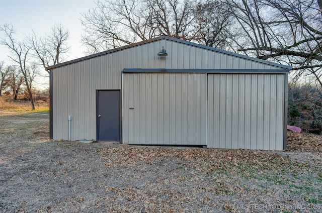 49721 E 95th Rd, Miami, OK 74354 - view of pole building
