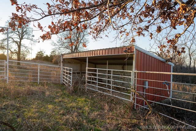 49721 E 95th Rd, Miami, OK 74354 - view of horse barn