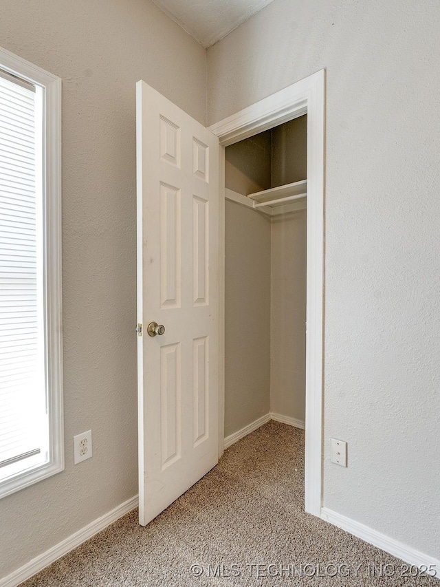 view of closet