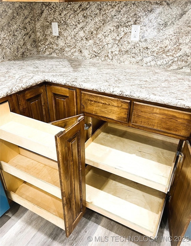 details with wood finished floors