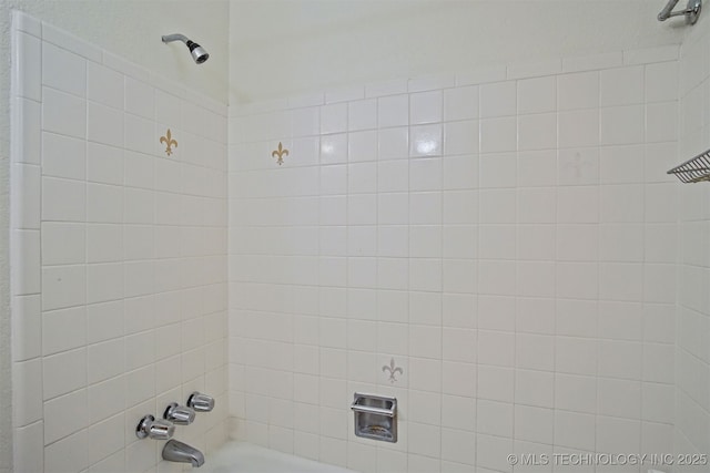 full bathroom with tub / shower combination