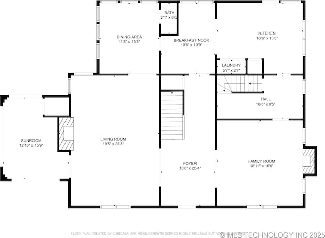 1340 E 9th St, Okmulgee, OK 74447 - home floor plan