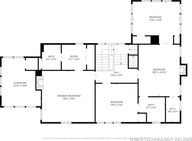 1340 E 9th St, Okmulgee, OK 74447 - home floor plan